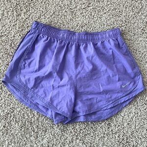 LIKE NEW // purple NIKE DRI-FIT running shorts